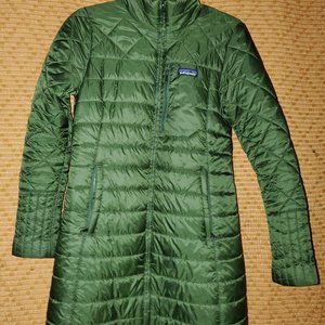 Patagonia Forest Green Coat Small